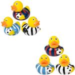 TR80877 Soccer Rubber Ducky
